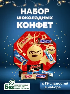 Новогодний набор Minis Mix, 262 г M&M