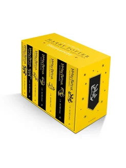 Harry Potter Hufflepuff House Editions Paperback Box Set Bloomsbury 190416866 купить за 10 421 ₽ в интернет-магазине Wildberries