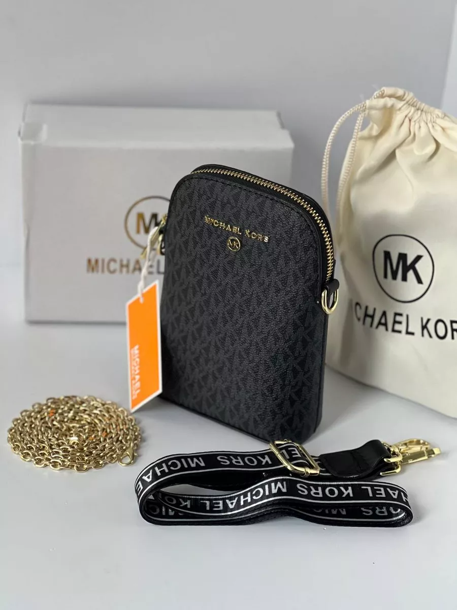 маленькая сумка кошелек для телефона через плечо Michael Kors 190442670  купить за 3 045 ₽ в интернет-магазине Wildberries