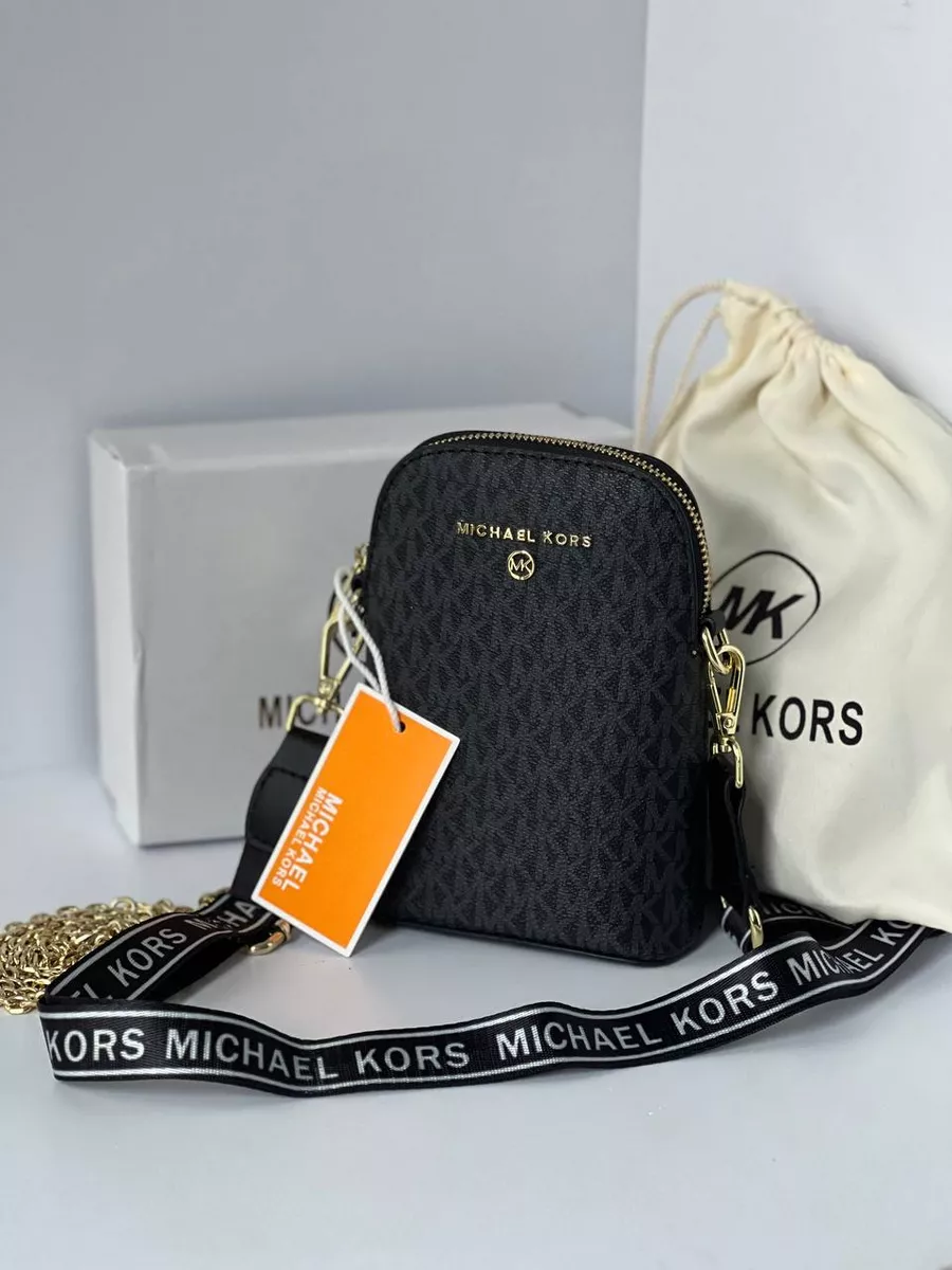 маленькая сумка кошелек для телефона через плечо Michael Kors 190442670  купить за 3 045 ₽ в интернет-магазине Wildberries