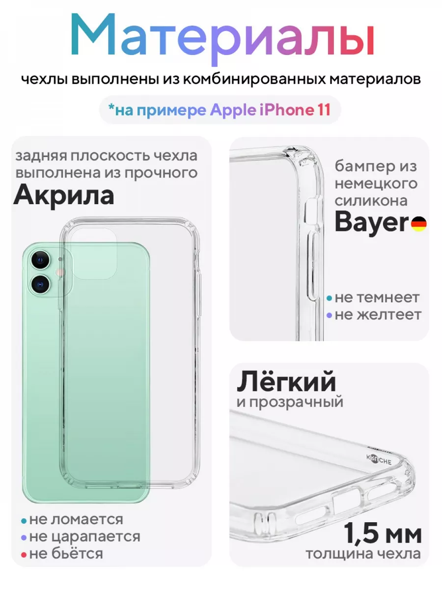 Чехол на iPhone 15 Pro с принтом КRUЧЕ 190541148 купить за 911 ₽ в  интернет-магазине Wildberries