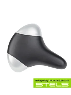 Седло STELS велосипедное мягкое AZ-0801A , широкое Велозавод STELS 190543367 купить за 658 ₽ в интернет‑магазине Wildberries