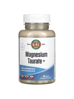 таурат магния плюс 400 мг 90 таблеток Magnesium Taurate KAL 190586501 купить за 1 598 ₽ в интернет-магазине Wildberries