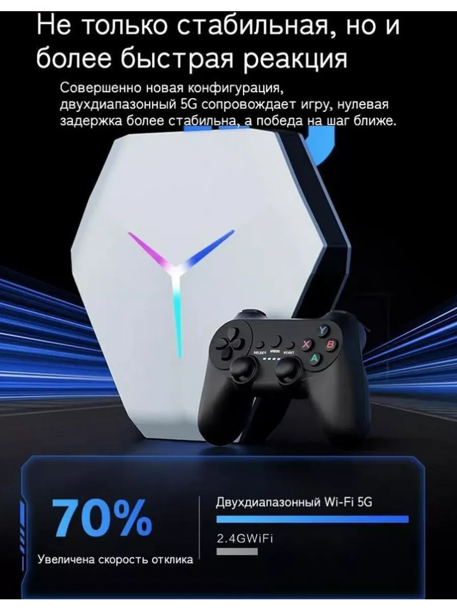 Игровая приставка консоль для телевизора X10 64gb Gamebox 190626401 купить  в интернет-магазине Wildberries