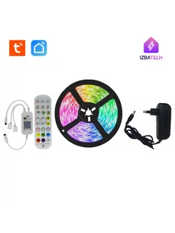 Умная музыкальная лента RGB IP20 5м для Алисы Izba Tech - Умный дом 190638676 купить за 2 118 ₽ в интернет-магазине Wildberries