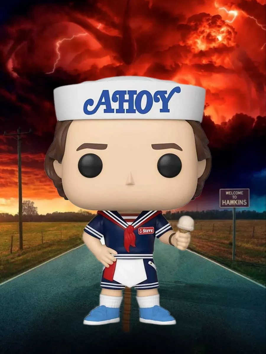 Фигурка Pop! Очень странные дела Стив с мороженым 803 Funko 190640035  купить в интернет-магазине Wildberries