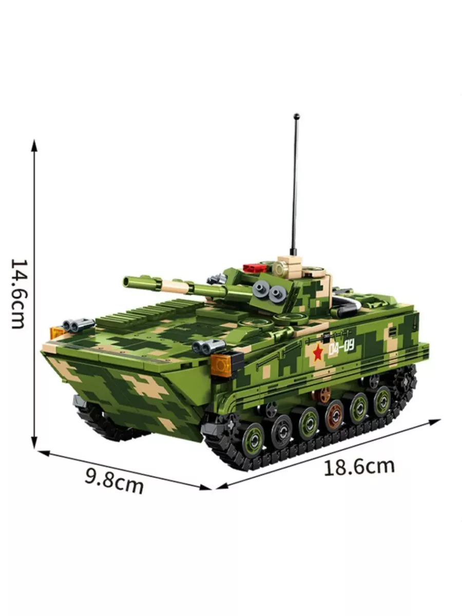 Конструктор Техника Танк ZBD-04 Crawler Infantry 744 дет SEMBO 190651103  купить за 2 007 ₽ в интернет-магазине Wildberries