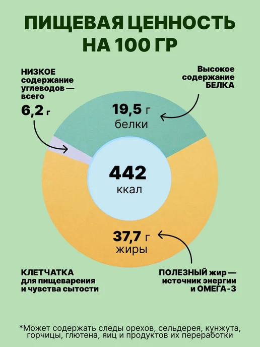 Oleos Хлебцы льняные с луком 2 шт по 100 г, 2 шт, 100 г, фото 3