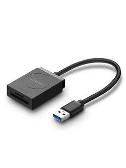 Картридер CR127 (20250) USB 3.0 Card Reader TF+SD UGREEN 190668843 купить за 1 249 ₽ в интернет-магазине Wildberries