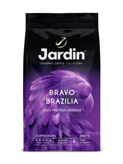 Кофе Bravo Brazilia в зернах, 1кг Jardin 190673761 купить за 1 468 ₽ в интернет-магазине Wildberries