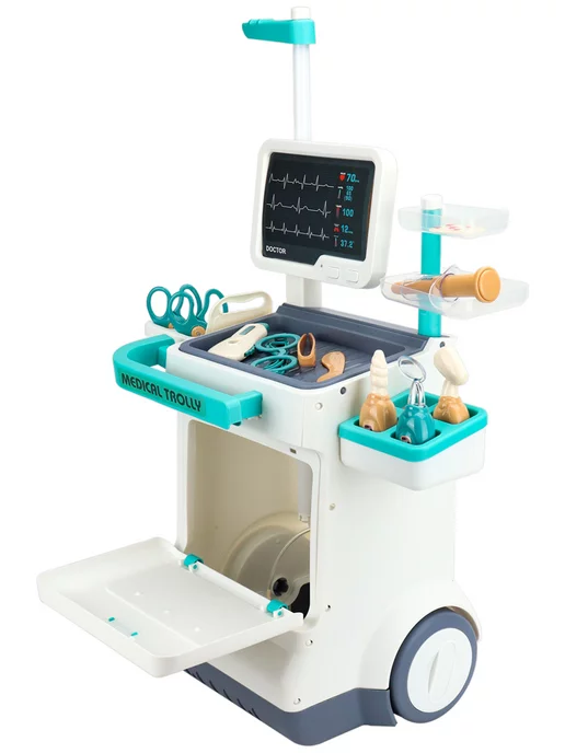 Рыжий кот. Игровой набор доктора детский 26 предметов, вариант, фото 8