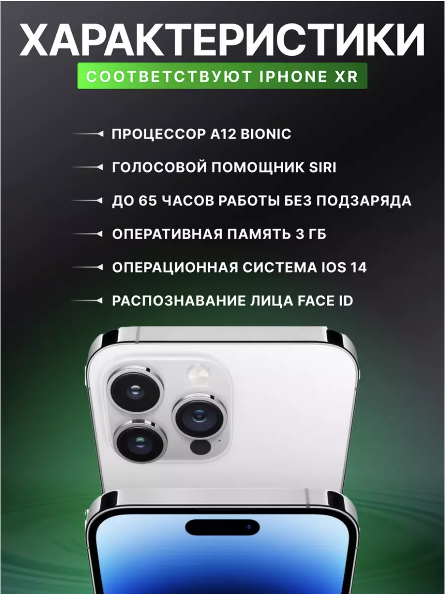 iPhone XR в корпусе 15 Pro Apple 190743470 купить за 21 032 ₽ в  интернет-магазине Wildberries