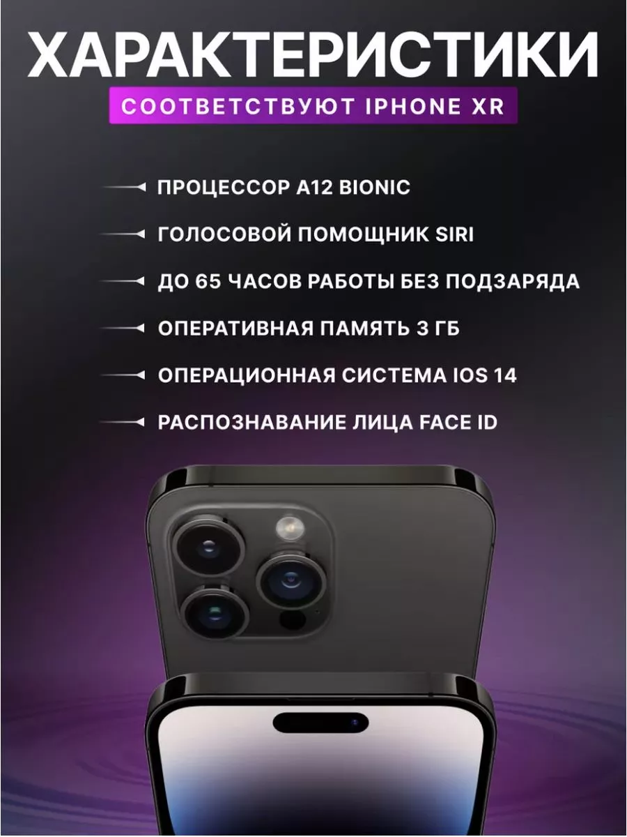 АЙФОН IPhone XR в корпусе 15 Pro