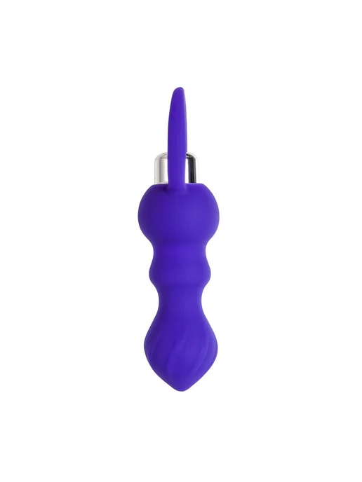 ToDo by Toyfa Анальная вибровтулка Curvy фиолетовая 14 см, фиолетовый, фото 3