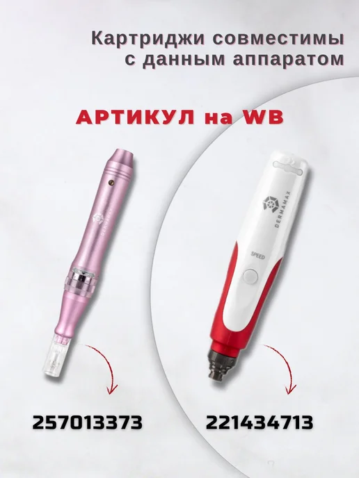 DERMAMAX Картридж 12 игл для микропена белый байонет, 10 шт, 10 шт, фото 7