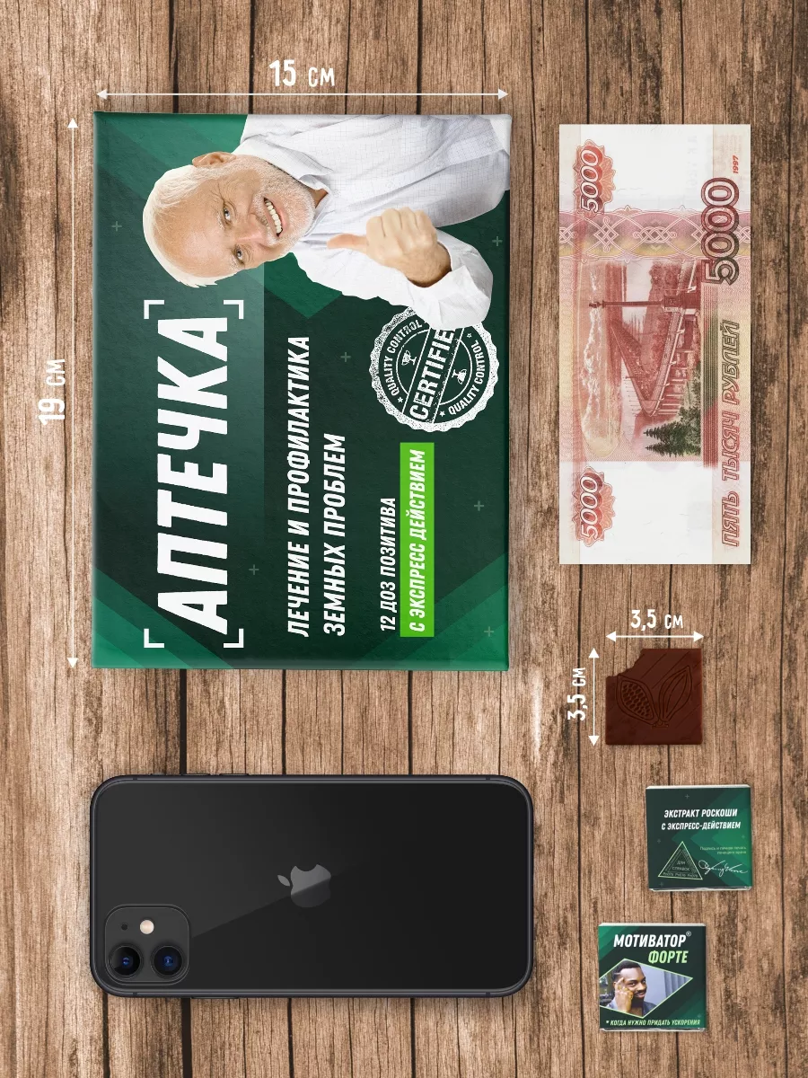 Сладкий подарочный набор аптечка с приколом мемы BENKONI GIFTS 190844875  купить за 282 ₽ в интернет-магазине Wildberries