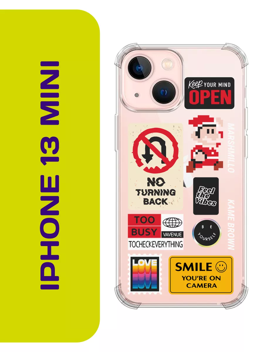 Чехол на iPhone 13 mini с принтом Ronnie 190855851 купить за 219 ₽ в  интернет-магазине Wildberries