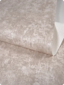 Обои бумажные однотонные Травертин62 - 4 рулона. Купить обои на стену. Изображение 11