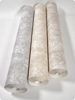 Обои бумажные однотонные Травертин61 - 8 рулонов. Купить обои на стену. Изображение 16