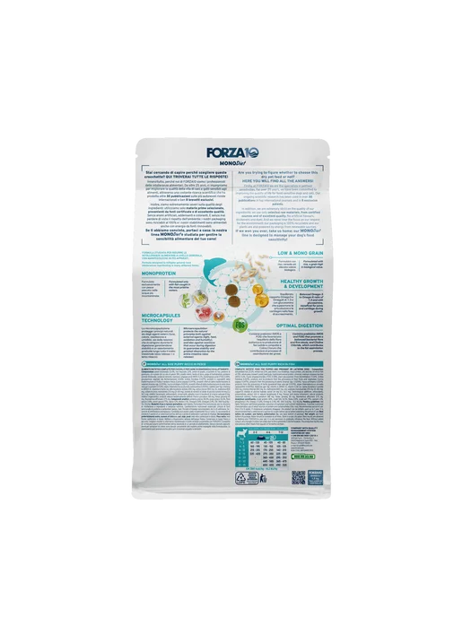 Сухой корм Forza10 Diet Pesce для собак, щенки, рыба, 1,5 кг, фото 2
