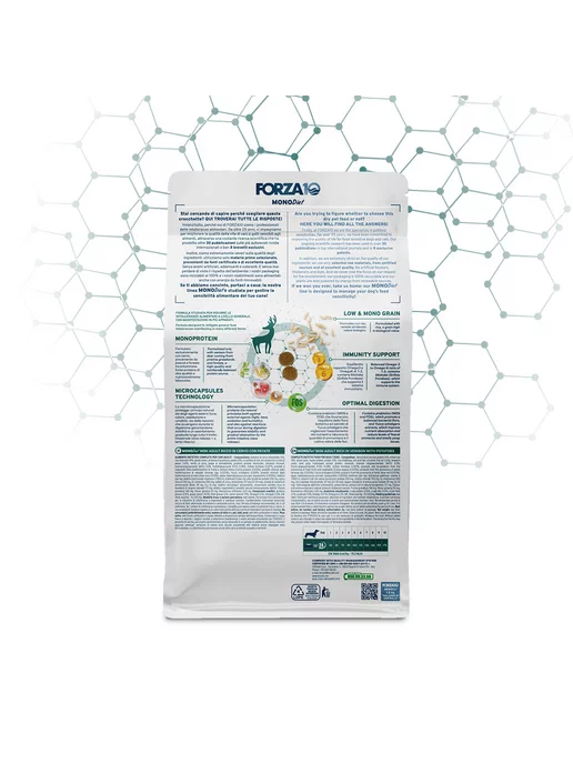 Сухой корм Forza10 Diet Cervo для собак, мелкие, оленина, 1,5 кг, фото 2