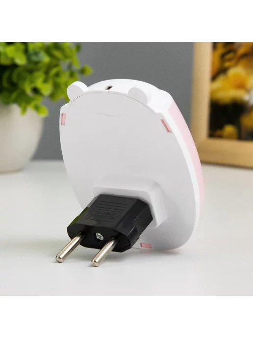 RISALUX Ночник детский в розетку с датчиком света LED 1Вт, 1 Вт, фото 5