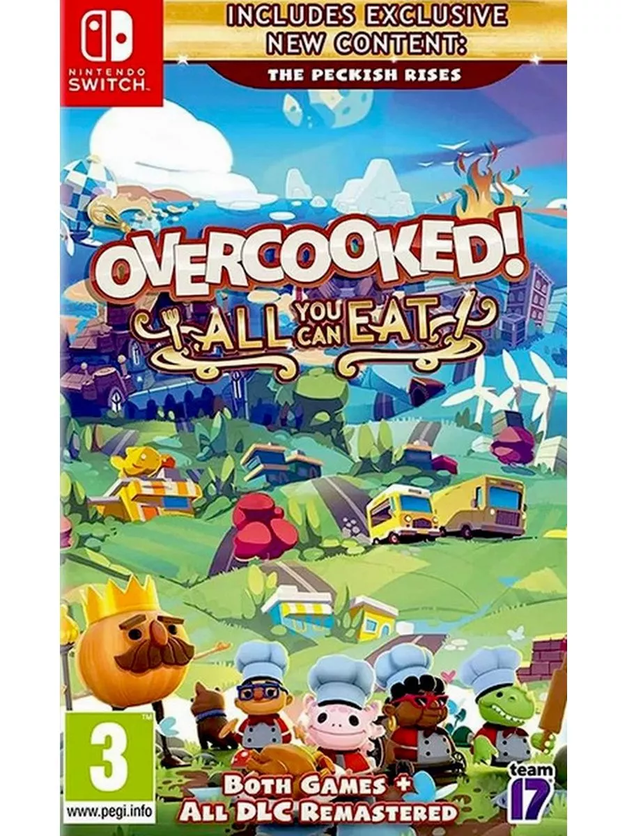 Игра Overcooked All You Can Eat + доп. контент (Switch) Toshik BrandStore  190925051 купить за 2 758 ₽ в интернет-магазине Wildberries