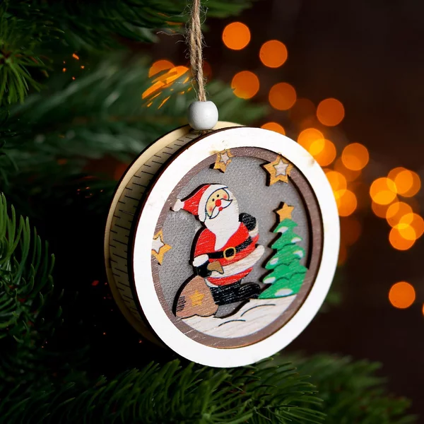 Световой декор с подвеской "Сказка" 7,8 см, МИКС