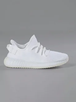 Кроссовки yeezy 350 V2 "Cream Triple White" Adidas 190943870 купить за 4 057 ₽ в интернет-магазине Wildberries