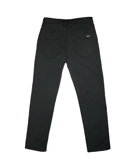 Yuke jeans Брюки в школу из плащевой ткани, черный, фото 7