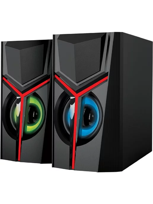 Qumo Колонки для компьютера 2.0 TRON, черный, фото 2