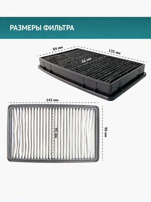 DOCTOR FILTERS HEPA фильтр для пылесоса Samsung SC51 SC53 SC54 SC81 SC20M, черный, фото 4