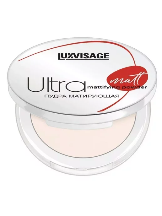 LUXVISAGE Пудра для лица Ultra matt матирующая, тон 102 natural