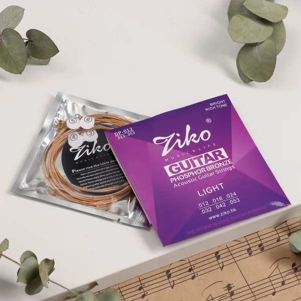 Cтруны акустической гитары ZIKO 12-53