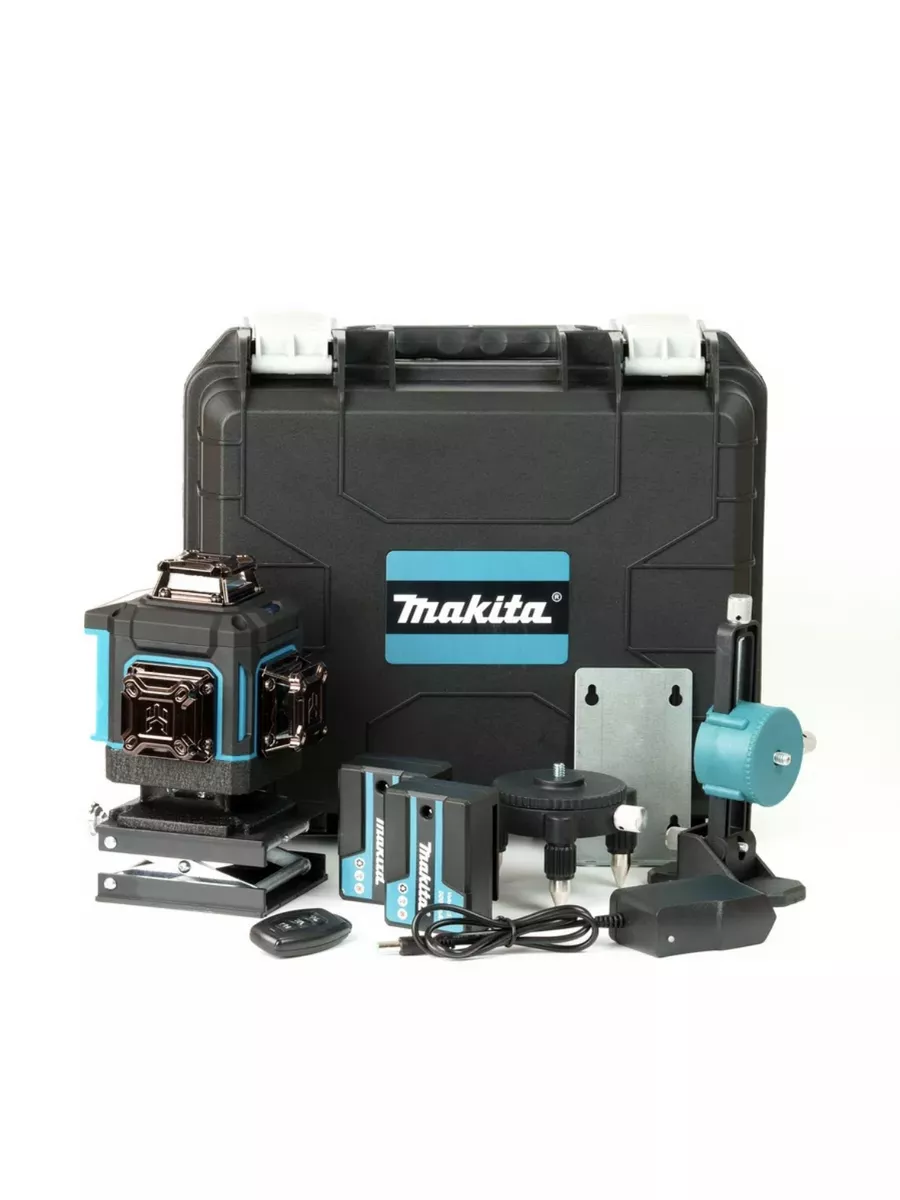 Лазерный уровень Makita 4d 16 линий строительный Makita 191082368 купить за  4 424 ₽ в интернет-магазине Wildberries