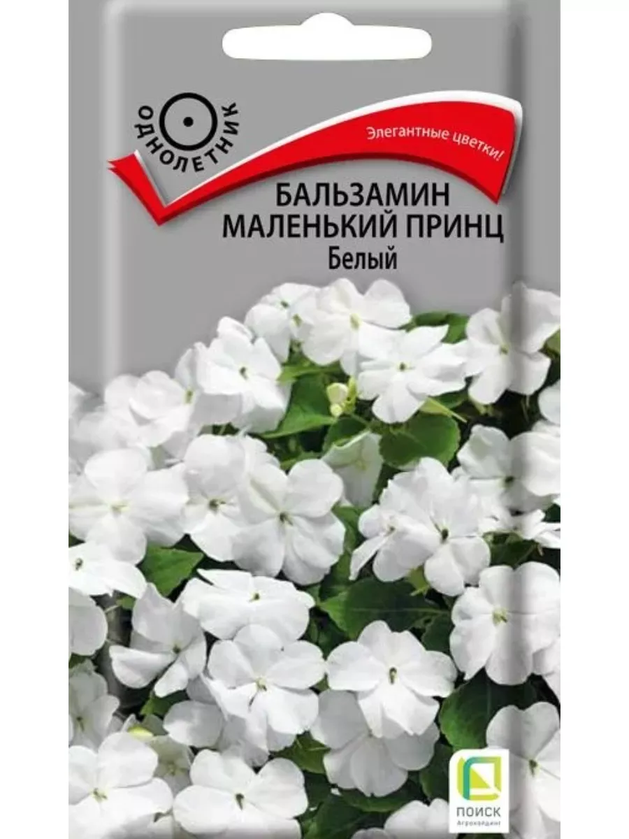 Семена цветов бальзамин комнатный Агрохолдинг Поиск 191086813 купить в  интернет-магазине Wildberries