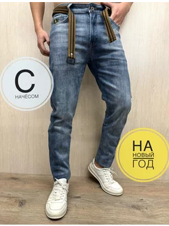 Брюки джинсы теплые с начесом HOP Fashions 191088887 купить за 2 272 ₽ в интернет-магазине Wildberries