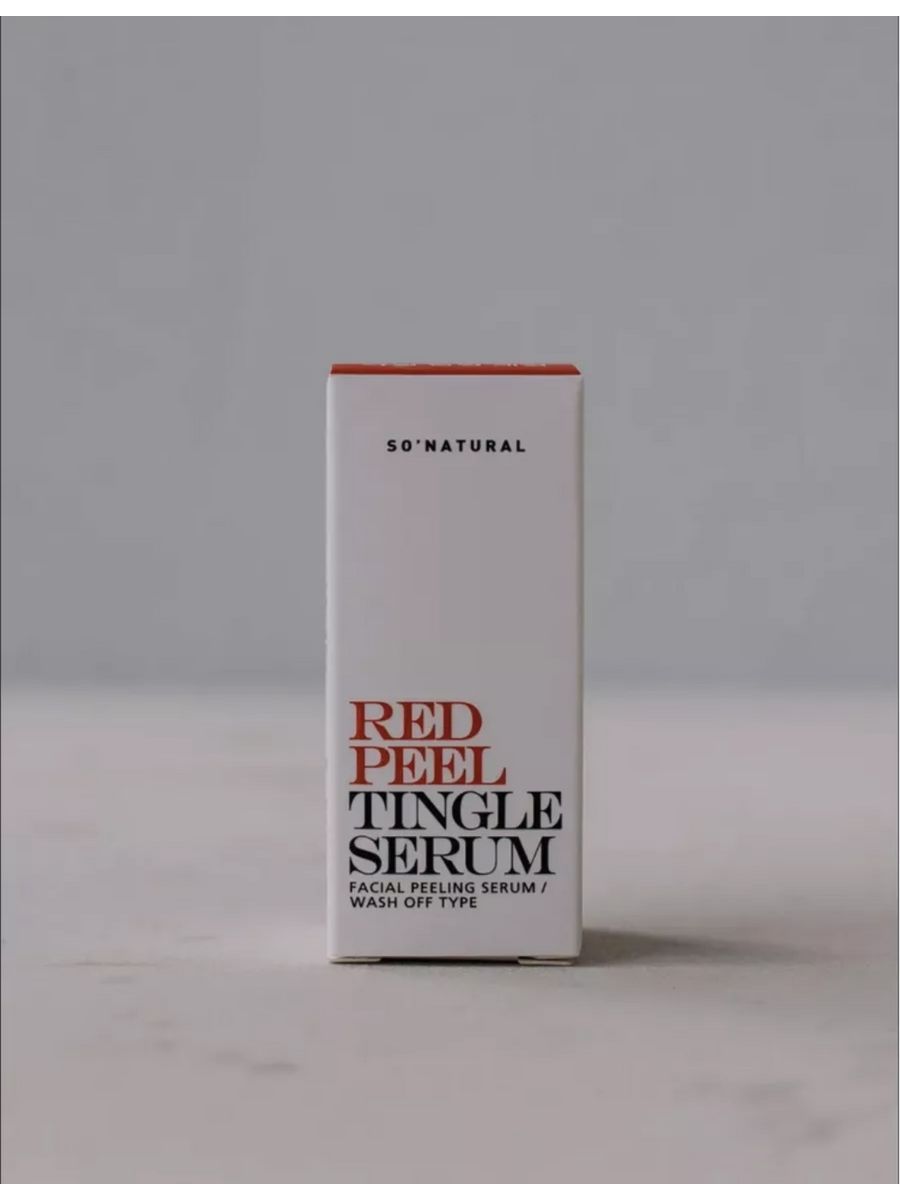 Пилинг-сыворотка Red Peel Tingle Serum 35ml (so'natural). Пилинг Red Peel Tingle Serum. So natural Red Peel Tingle Serum (35ml. So natural Red Peel Tingle Serum tube 20 мл.