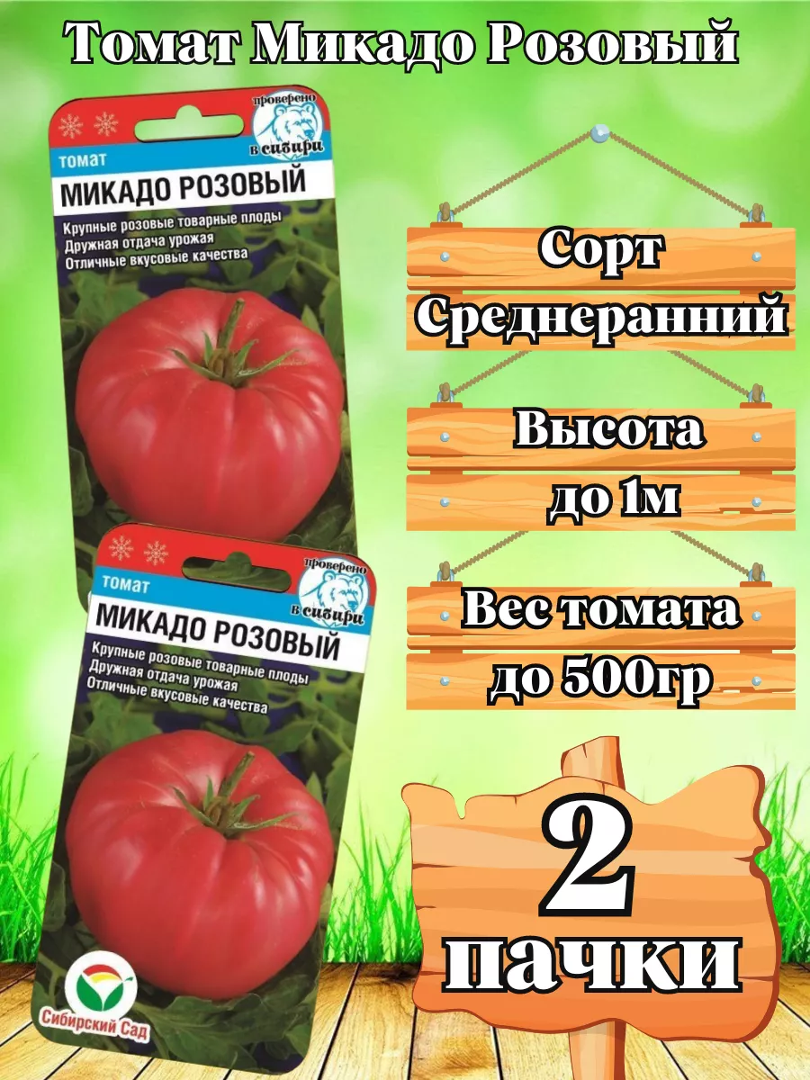 Томат Микадо Розовый Отзывы Фото
