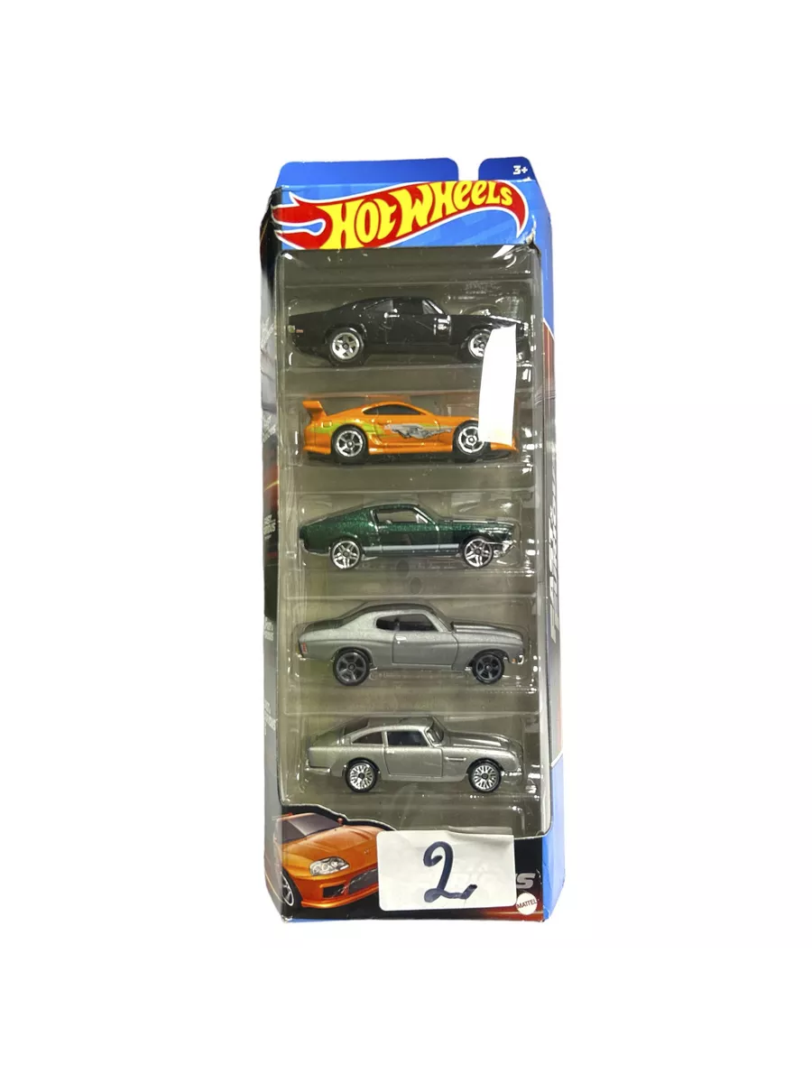 Набор из 5 машинок Hot Wheels коллекция FAST & FURIOUS Hot Wheels 191228650  купить в интернет-магазине Wildberries