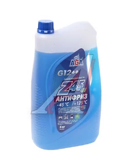 Антифриз Z45 G12++готовый синий -45C 5 кг AGA 191228683 купить за 1 491 ₽ в интернет-магазине Wildberries