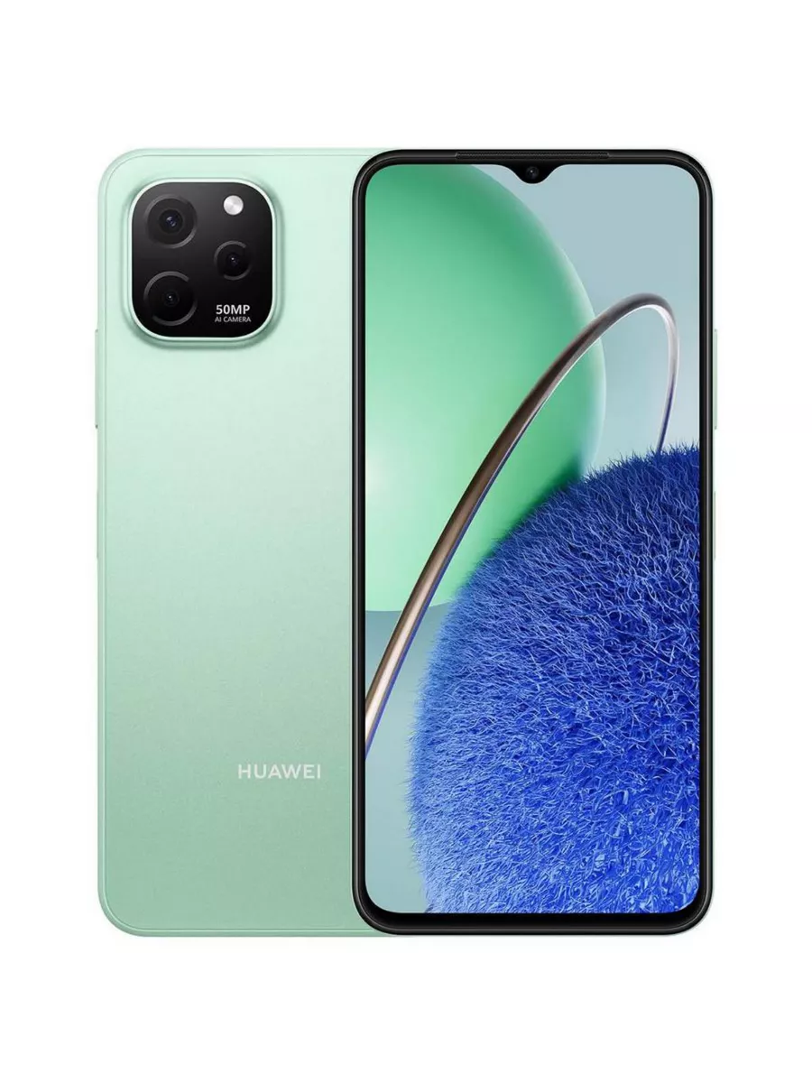 Смартфон NOVA Y61 NEW EVE-LX9N, зеленый Huawei 191236490 купить в интернет- магазине Wildberries