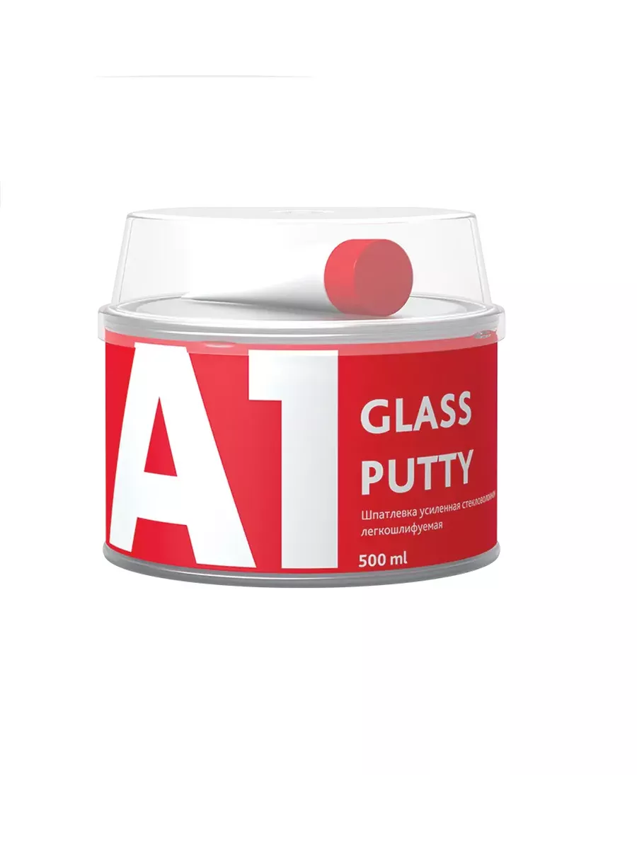 Шпатлевка усиленная стекловолокном GLASS PUTTY 0,9 кг А1. 191244591 купить  за 960 ₽ в интернет-магазине Wildberries