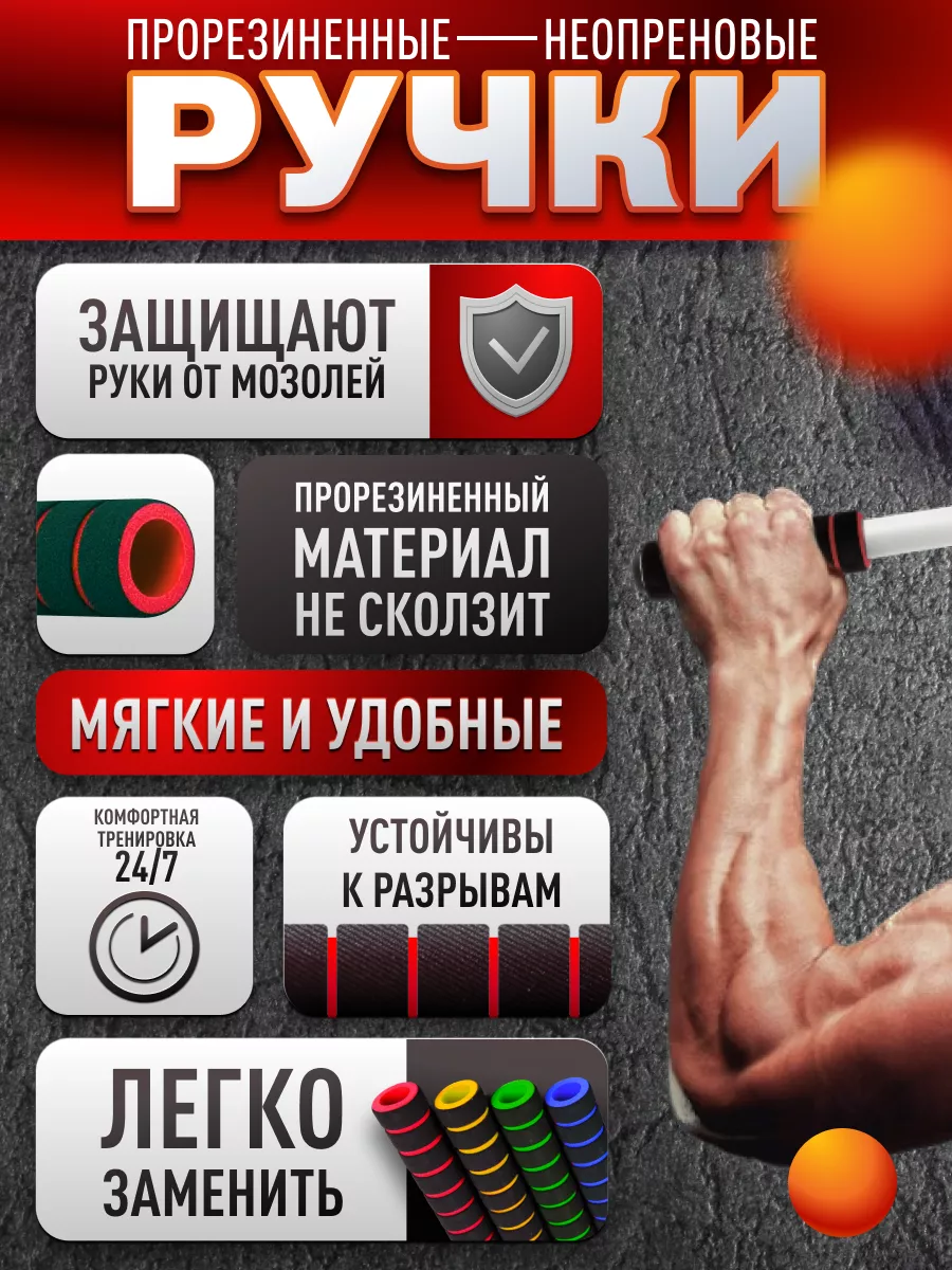 Турник настенный тренажер для дома фитнеса спорт инвентарь Fit flex  191247405 купить в интернет-магазине Wildberries