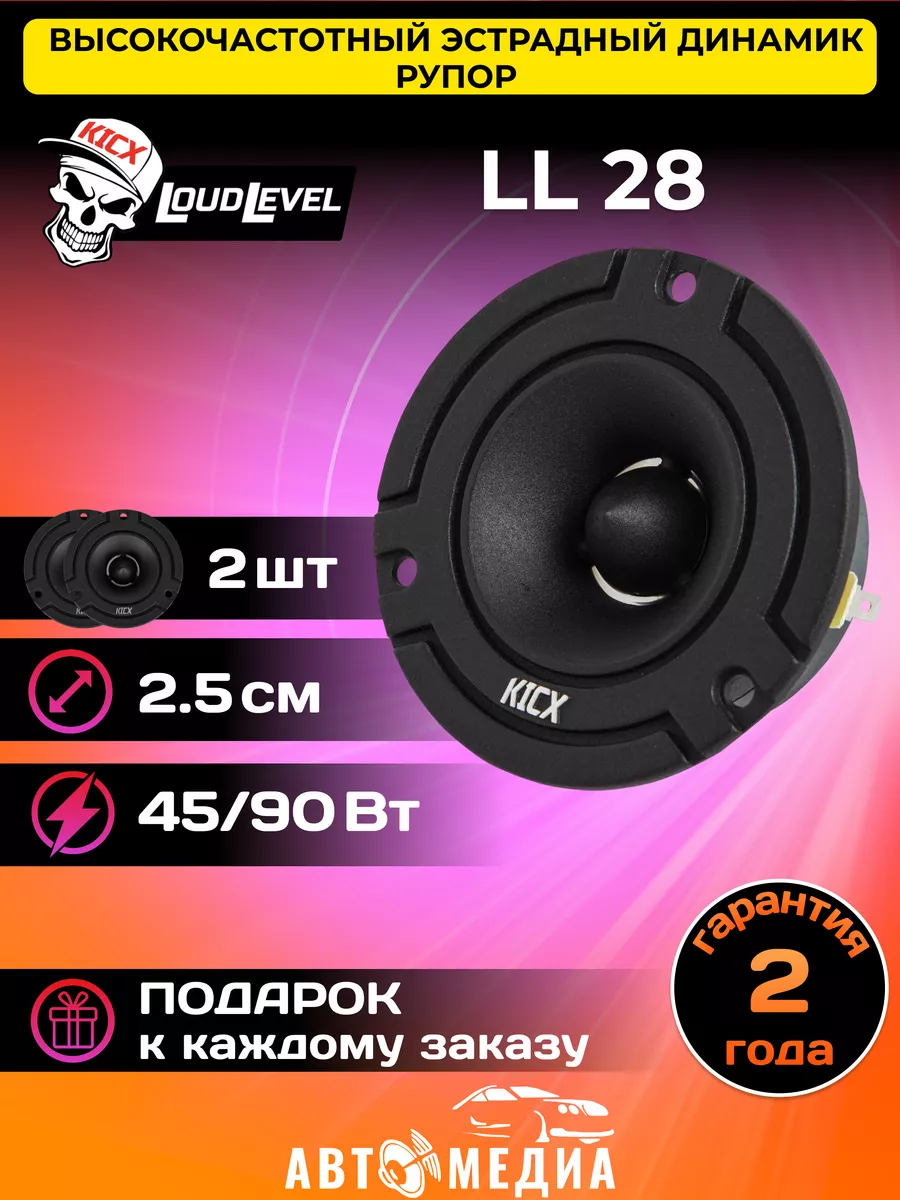 Эстрадные рупора в автомобиль LL28 KICX 191259674 купить в