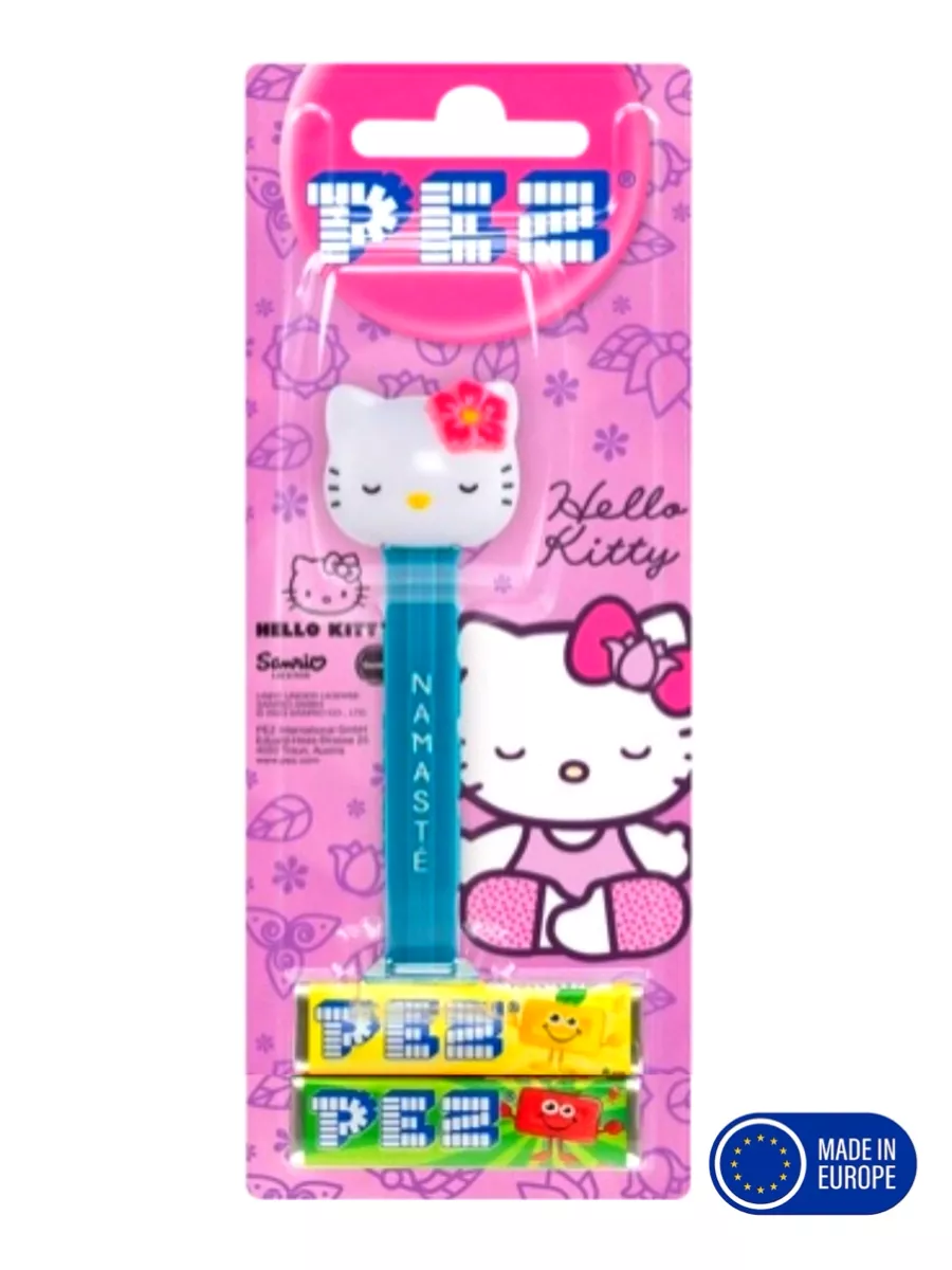 Конфеты с дозатором Намасте (Hello Kitty Yoga) PEZ 191267836 купить за 378  ₽ в интернет-магазине Wildberries