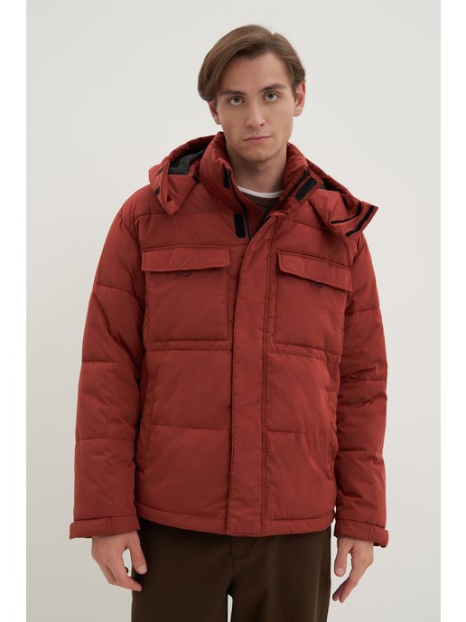 Размер: 52 - Куртка красная TREND 6W77 - купить в интернет-магазине мужской одежды Trend-collection