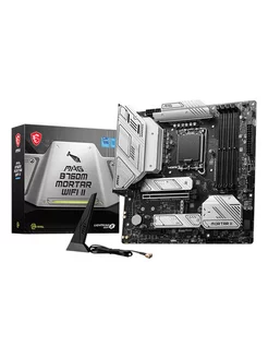 Материнская плата MAG B760M MORTAR WIFI II, LGA1700, mATX MSI 191274336 купить за 16 232 ₽ в интернет-магазине Wildberries