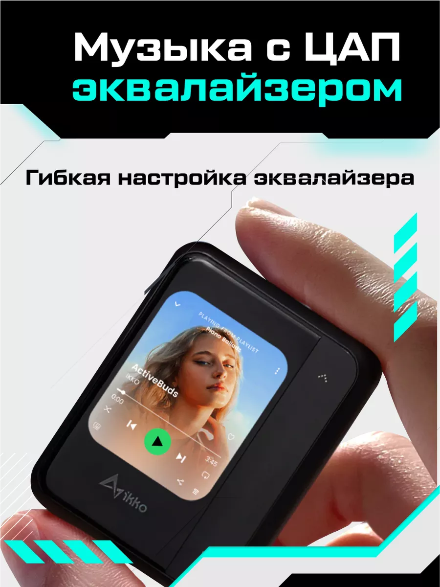 Умные наушники ikko ActiveBuds с переводчиком и ChatGPT ikko 191283575  купить в интернет-магазине Wildberries