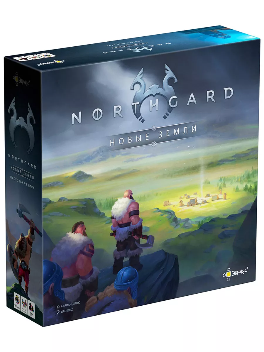 Настольная игра Нордгард Новые земли Northgard Эврикус 191286735 купить в  интернет-магазине Wildberries